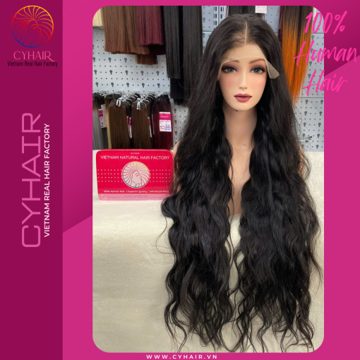 Virgin Indian Wavy Human Hair Wigs