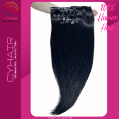 seamless human hair clip in extensions